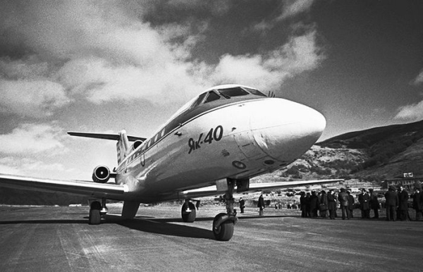 Головна 22 Як-40: перший у світі турбореактивний пасажирський літак, який ледь не підкорив Америку