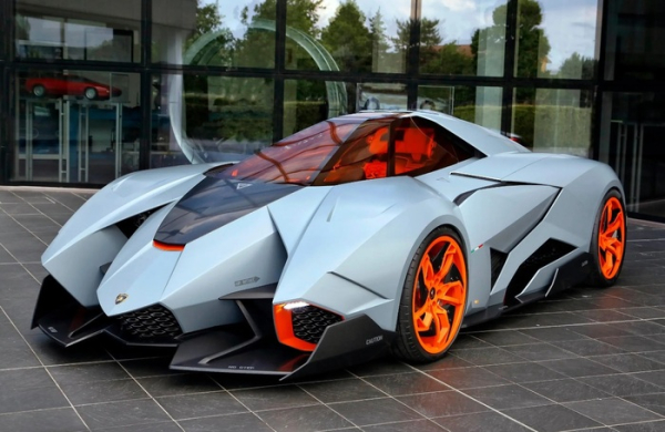 Lamborghini Egoista выполнен в весьма радикальном дизайне. Фото: lambocars.com