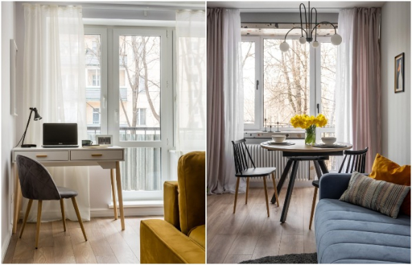 Переставьте к окну рабочий или обеденный стол