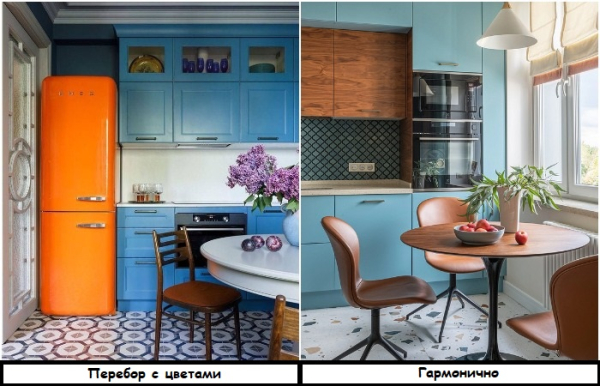 Грамотно сочетайте цвета в интерьере