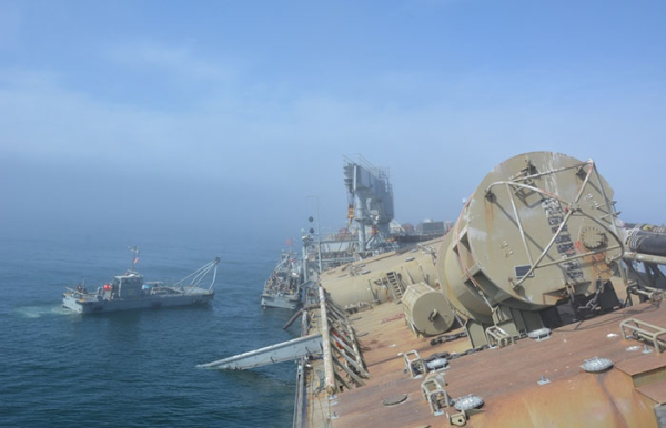 Вид с борта./ Фото: dvidshub.net