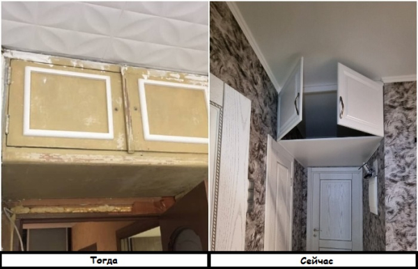 Современные антресоли более лаконичные и аккуратные