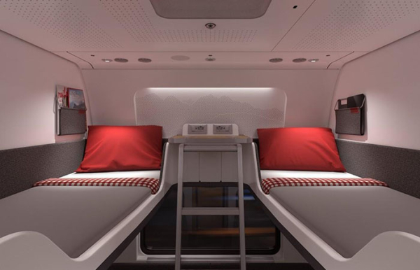 У сучасному поїзді./ Фото: railwaygazette.com В современном поезде./ Фото: railwaygazette.com