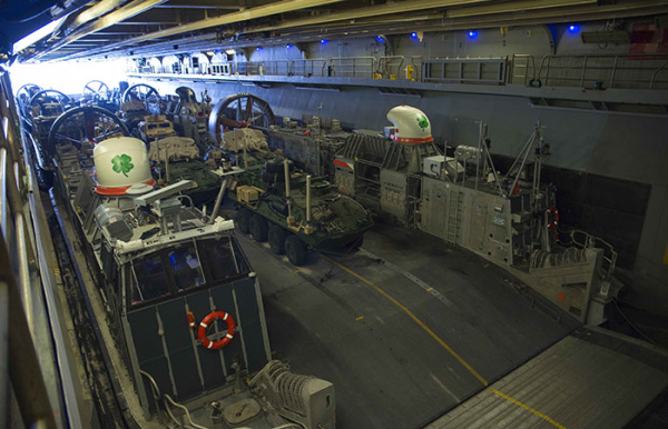 Ангар корабля./ Фото: wikimedia.org