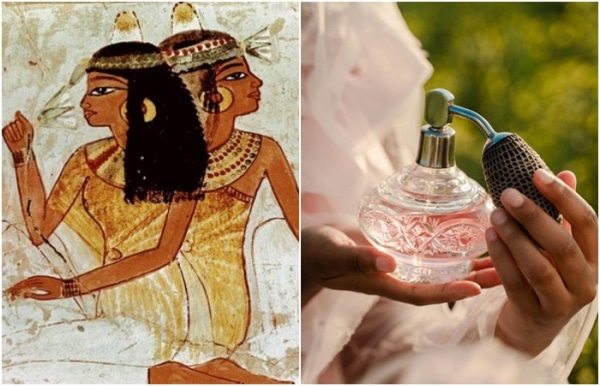 Духи ещё древние египтяне активно использовали. /Фото: pinterest.com, perfumesclub.co.uk