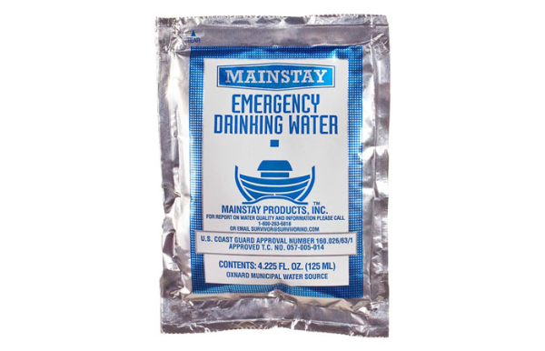 Вода в пакетах./ Фото: moreprepared.com