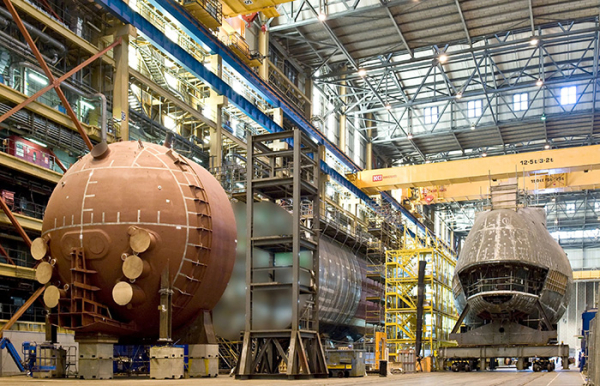 Составные части подводных лодок./ Фото: twz.com