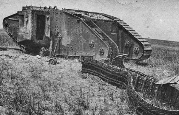 Мировая война перевернула военное дело. /Фото: tankmuseum.org. 