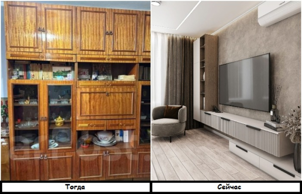 Современные мебельные стенки более лаконичные