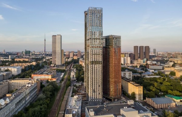 Контраст фасадов и отделочных материалов.  Фото: zhk-symphony-34-i.cian.ru.