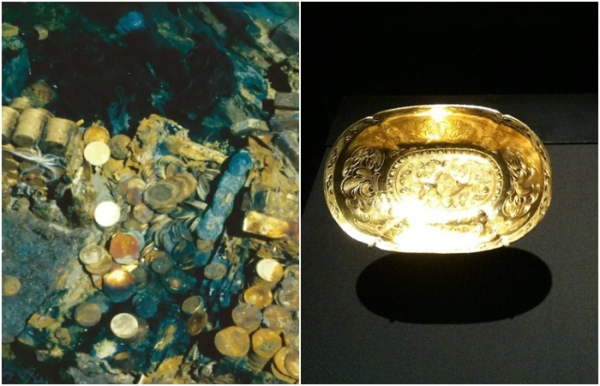 5 нечувано дорогих скарбів, піднятих із затонулих кораблів