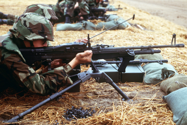 M60 широко использовали во Вьетнамской войне. Фото: wikimedia.org