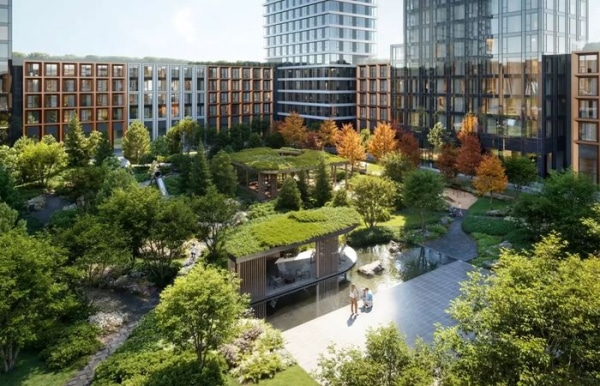 Стеклянные фасады комплекса.  Фото: estatet.ru.