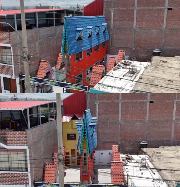 Такие фотографии поразительного дома уже находят в интернете по запросу на картах. /Фото: media.wakeup.sg