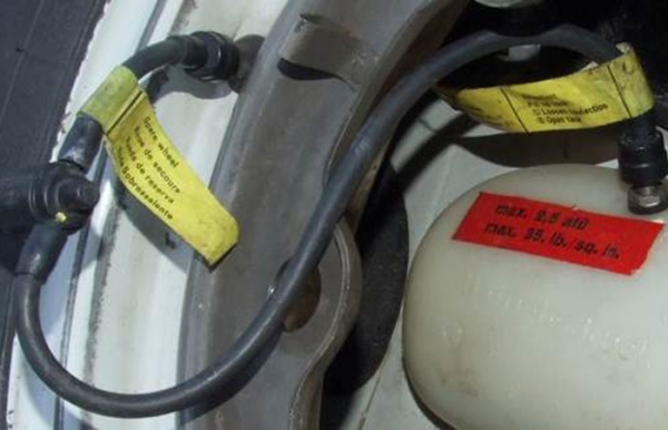 Шланги замерзали зимой./ Фото: thesamba.com