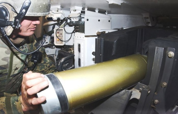 Снаряды НАТО – унитарные. Кроме британских. /Фото: YouTube.com. 