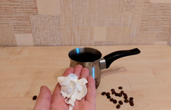 Просто добавьте скорлупу.