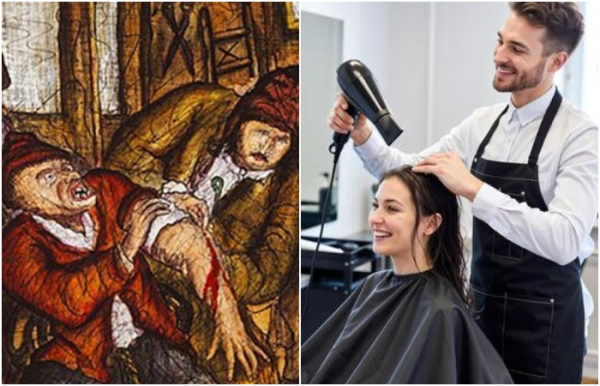 От шаманов-хирургов к мастеру по волосам. /Фото: listverse.com, vecteezy.com