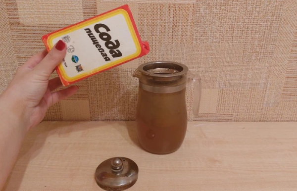 Сода спасет ваш чай.