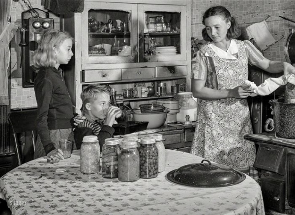 Детям нужно было уединение. / Фото: ретро-рецепты.рф