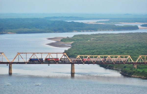 Железнодорожный мост. /Фото: ru.wikipedia.org. 