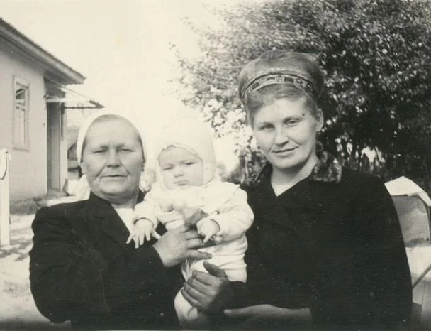 Ірина Білик з родиною