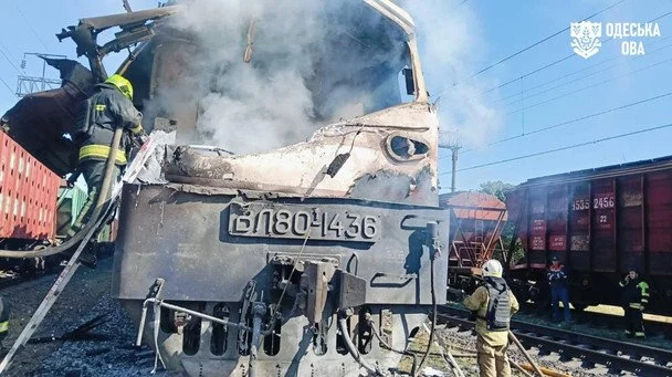 Удар по потягу Укрзаліниці на Одещині