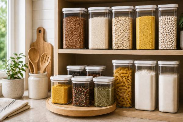 Три правила для ідеального зберігання сипучих продуктів на кухні