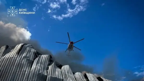 Ліквідація наслідків атаки на Київську область 27 серпня
