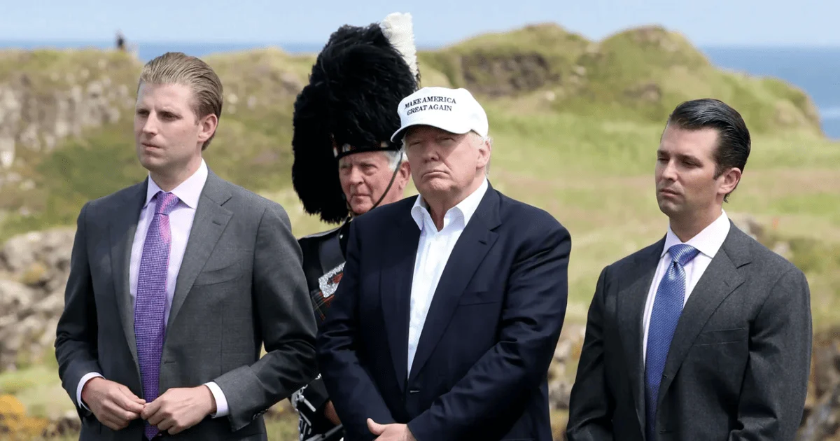 Діти Трампа і Трамп