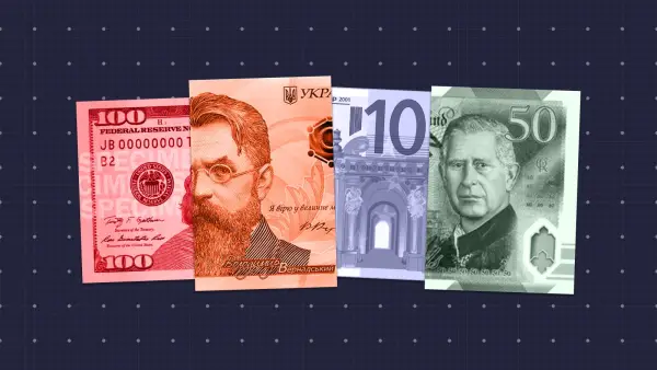 Курс валют на 20 серпня 2026 року: скільки коштує долар і євро