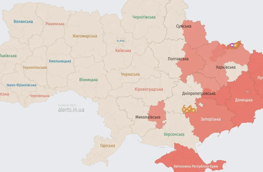 Головна 107 Українські ППО відбивають атаки ворожих дронів: моніторинг руху