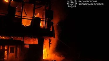 Атака на Запоріжжя_3 / &copy; Очільник Запорізької ОВА Іван Федоров