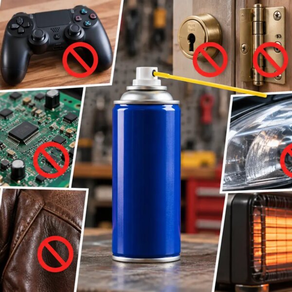 10 помилок при використанні WD-40: де не варто його застосовувати