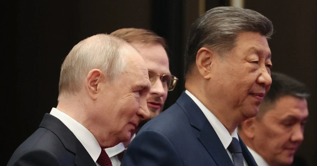 Президент Росії Володимир Путін та президент Китаю Сі Цзіньпін
