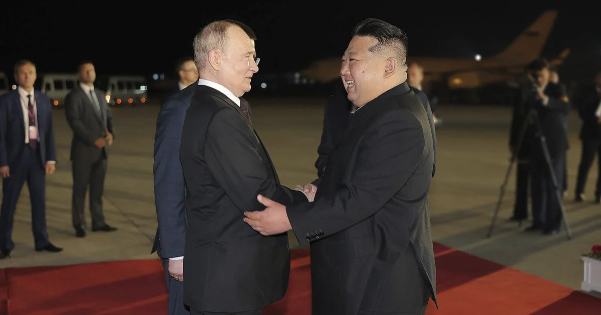 Путін і Кім Чен Ин