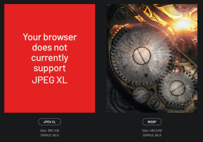 JPEG-XL повертається до роботи 3